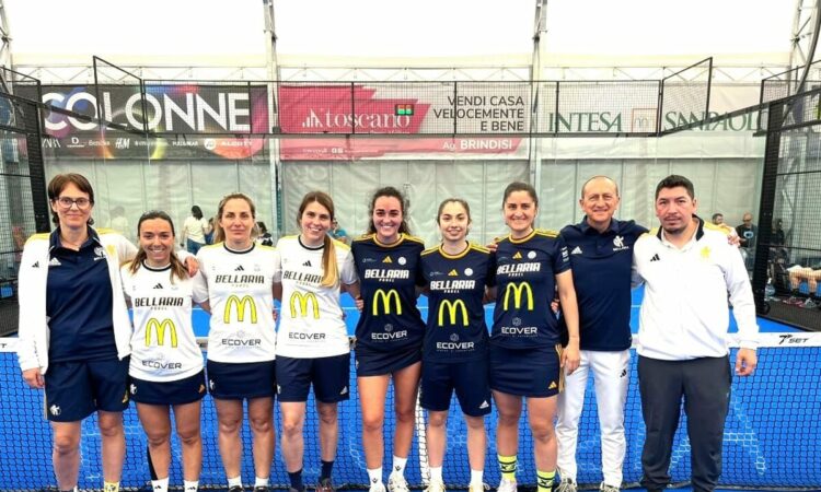 Padel e Serie C: il sogno del Bellaria Brindisi per una doppia promozione!